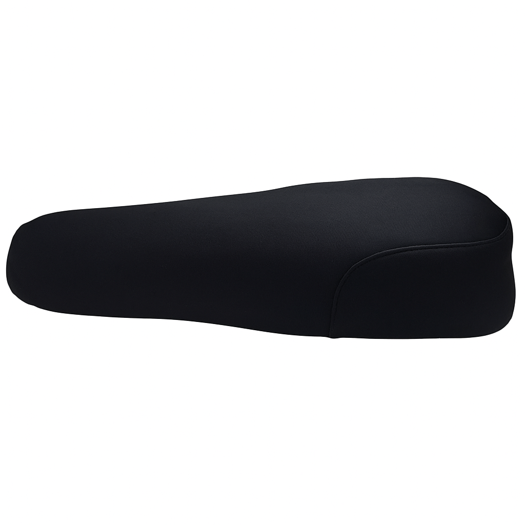 Midnight Black DiroDi Rover, Stator, Ampd Bros & Fatboy seat cover offers a clean, stealth look, perfect for all-black e-bike builds.
