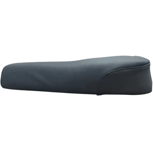 Midnight Black DiroDi Rover seat cover offers a clean, stealth look, perfect for all-black e-bike builds.